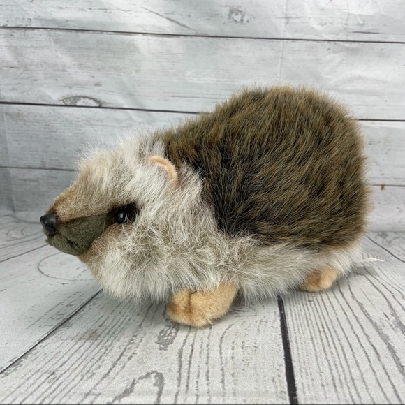 Thomas Boland Hansa Hedgehog Plush Marmot Stuffed Animal Groundhog Toy Vtg 12” - Picture 1 of 9